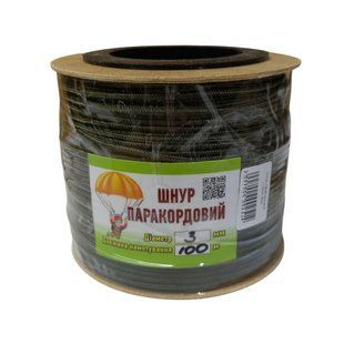 Шнур паракордовий (100м) 3мм  bri 004-04 фото